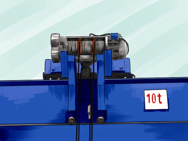 山西朔州天車天吊廠家10噸防爆電動(dòng)單梁起重機(jī)